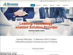 Sites similar to opusing.com