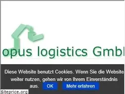Sites similar to opuslogistics.de