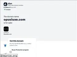 Sites similar to opusluxe.com