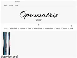 Sites similar to opusmatrix.com