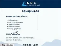 Sites similar to opusplus.ca