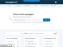 Sites similar to opzeggen.nl