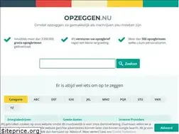 Sites similar to opzeggen.nu