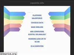 Sites similar to oquanta.info