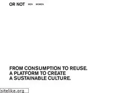 Sites similar to or-not.com