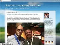 Sites similar to ora-00001.blogspot.com
