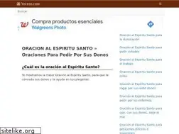 Sites similar to oracionalespiritusanto.info