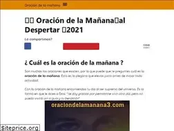 Sites similar to oraciondelamanana3.com