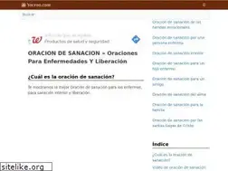 Sites similar to oraciondesanacion.net