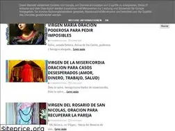 Sites similar to oracionesalavirgenmaria.blogspot.com