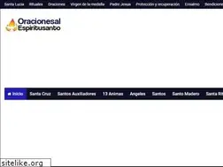 Sites similar to oracionesalespiritusanto.blogspot.com
