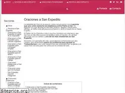Sites similar to oracionesasanexpedito.com