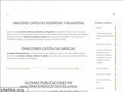 Sites similar to oracionescatolicas.online
