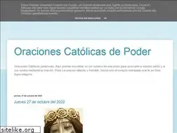 Sites similar to oracionescatolicasdepoder.blogspot.com