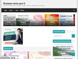 Sites similar to oracionescortasparati.blogspot.com
