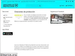 Sites similar to oracionesdeproteccion.net