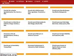 Sites similar to oracionsanta.com