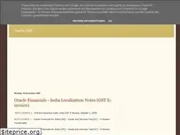 Sites similar to oraclapps.blogspot.com