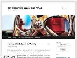 Sites similar to oracle-and-apex.com