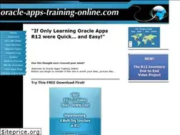 Sites similar to oracle-apps-training-online.com
