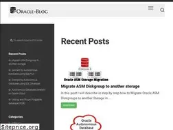 Sites similar to oracle-blog.com
