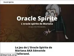 Sites similar to oracle-spirite.org
