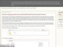 Sites similar to oracle-tech-notes.blogspot.com