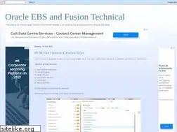 Sites similar to oracleappstechguide.blogspot.com