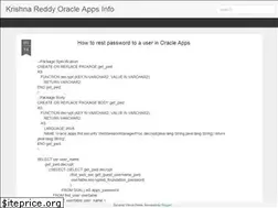 Sites similar to oracleappsviews.blogspot.com