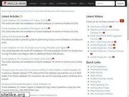 Sites similar to oraclebase.com