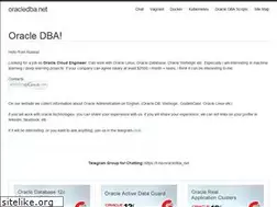 Sites similar to oracledba.net