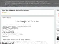 Sites similar to oracledbasagar.blogspot.com