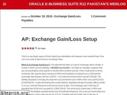 Sites similar to oracleebspakistan.wordpress.com