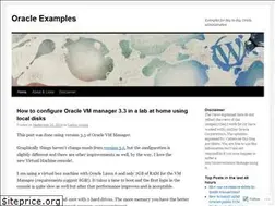 Sites similar to oracleexamples.wordpress.com
