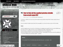 Sites similar to oraclehub.wordpress.com