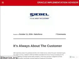 Sites similar to oracleimplementationadvisor.wordpress.com