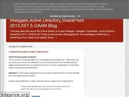 Sites similar to oracleoam.blogspot.com