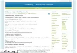 Sites similar to oraclepitstop.wordpress.com