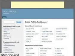Sites similar to oracleplsql.info