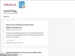 Sites similar to oracleplsqltr.com