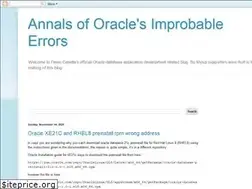 Sites similar to oraclequirks.blogspot.com
