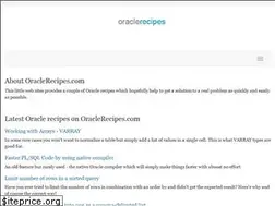 Sites similar to oraclerecipes.com