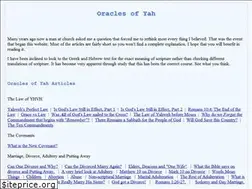Sites similar to oraclesofyah.org