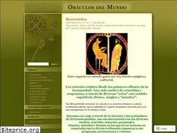 Sites similar to oraculosdelmundo.wordpress.com