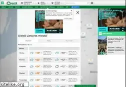 Sites similar to orai.lt