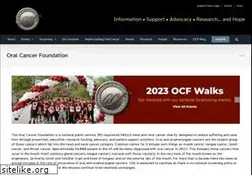 Sites similar to oralcancerfoundation.org