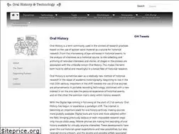 Sites similar to oralhistory.eu