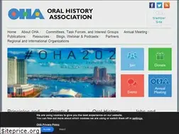 Sites similar to oralhistory.org