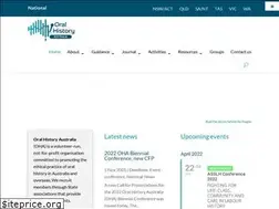 Sites similar to oralhistoryaustralia.org.au
