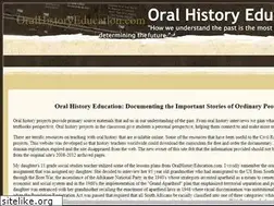 Sites similar to oralhistoryeducation.com